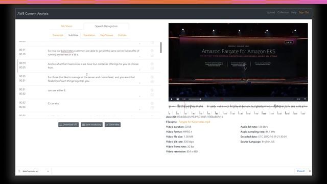 AWS re:Invent 2020: Using Amazon Transcribe to make content searchable and accessible смотреть онлайн