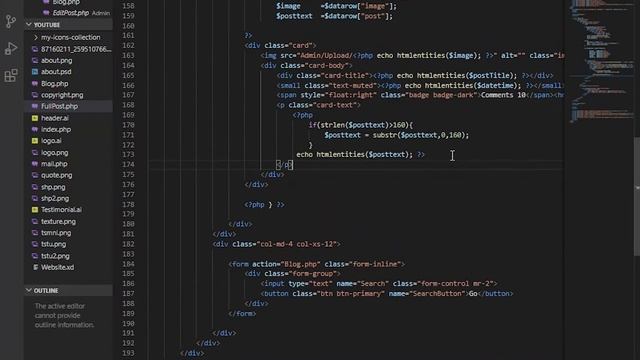 Create dynamic full blog post using PHP & MySQL смотреть онлайн