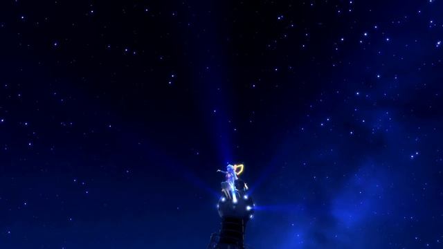 Stars Projection Scene - Planetarian: The Reverie of a Little Planet [4K 60FPS] смотреть онлайн