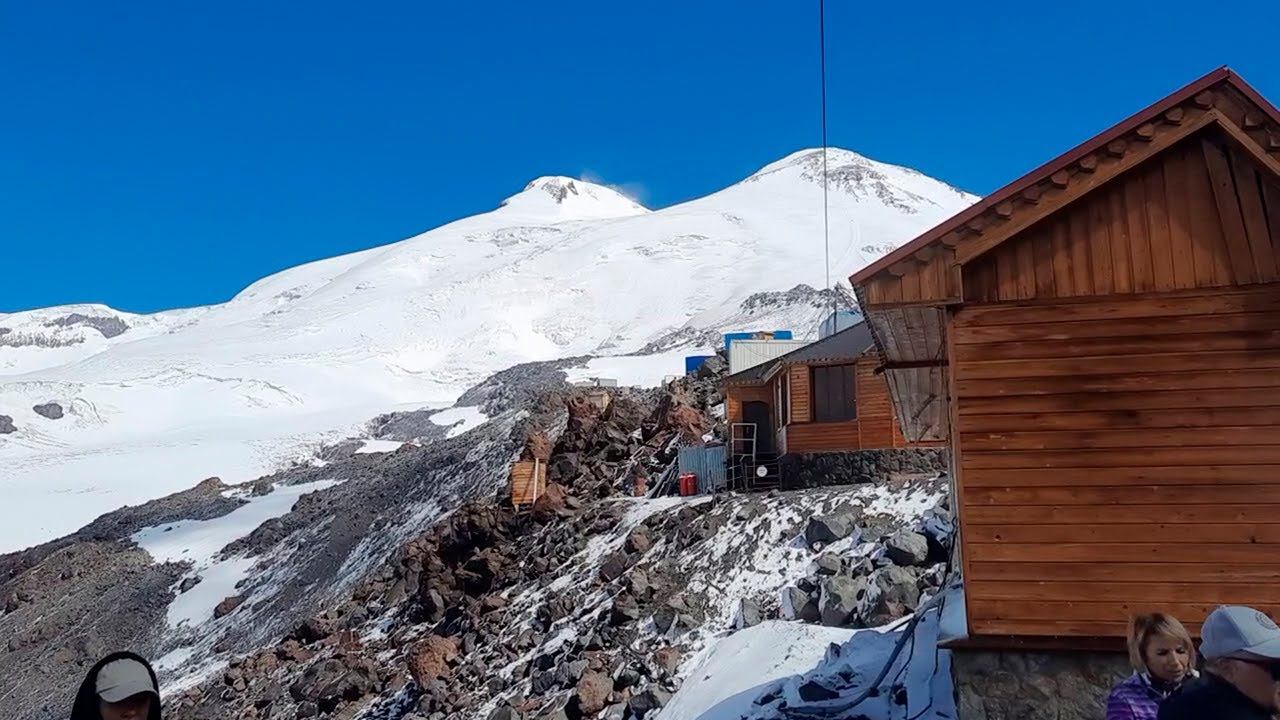 ПУТЕШЕСТВИЕ по России своим ходом на авто - ГОРА Эльбрус Чегемские водопады и ущелье, Лермонтово. смотреть онлайн