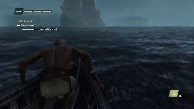 Great White Shark hunt in the storm[AC4 Black Flag] смотреть онлайн