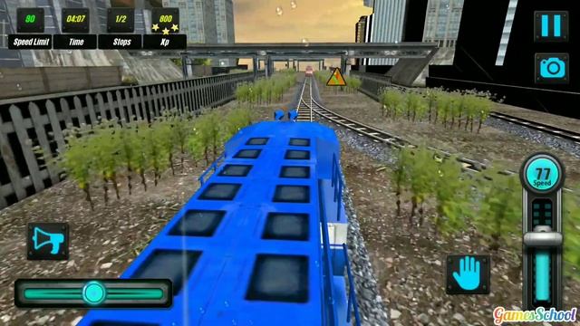 Train Racing Simulator 3D - Train Game - 2018 (Level 4) смотреть онлайн