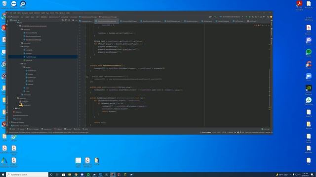 Auto Announcer Spigot Plugin Speed Coding смотреть онлайн