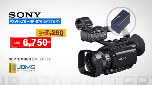 UBMSstore Sep 2016 PXW X70 HD смотреть онлайн