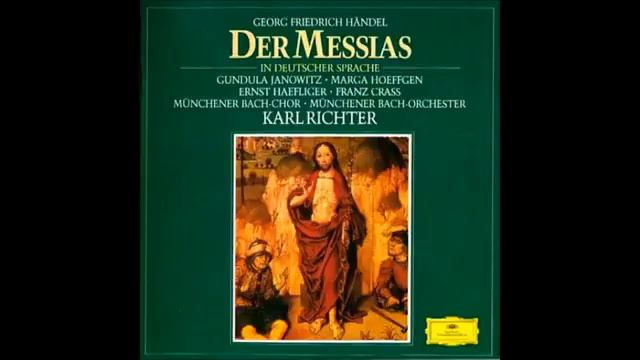 Handel MESSIAH ---   Karl Richter (en Alemán)