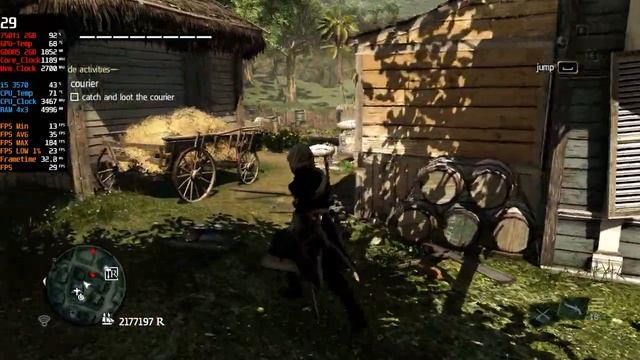 Assassin Creed Black Flag - GTX 750ti 2GB - Core i5 3570 - Custom Setting 2k-60Hz смотреть онлайн