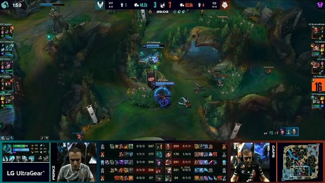 VIT vs G2 - Highlights | Week 8 Day 2 S12 LEC Spring 2022 | Vitality vs G2 Esports W8D2 смотреть онлайн