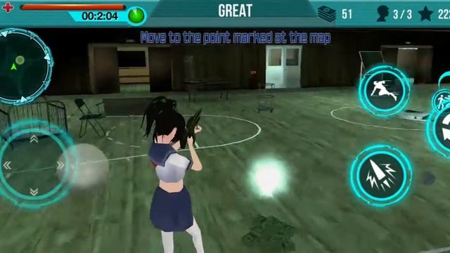SCHOOL GIRL BATTLE 3D (Android,iOS) GAMEPLAY WALKTHROUGH Part 9 смотреть онлайн