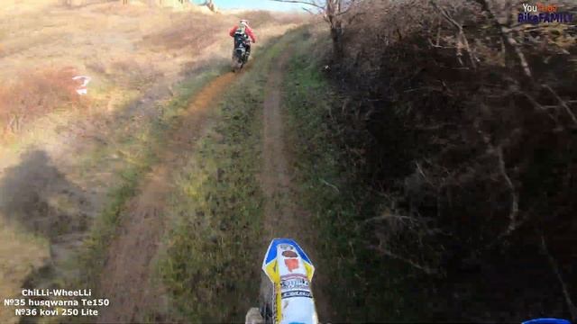 Борьба за лидерство. Husqvarna-Kovi зимняя гонка ChiLLi-WheeLLi смотреть онлайн