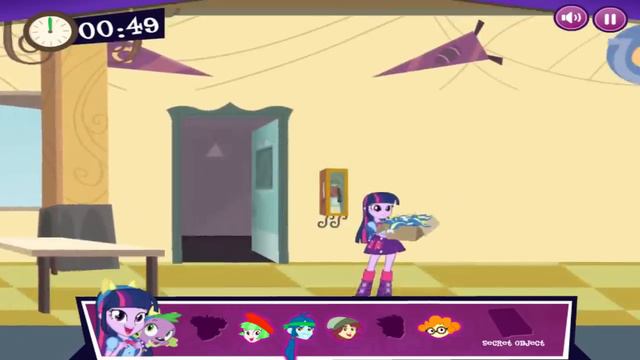 [MLP:FiM] Equestria Girls: Canterlot High Dash (Dash For The Crown) [Gameplay]
