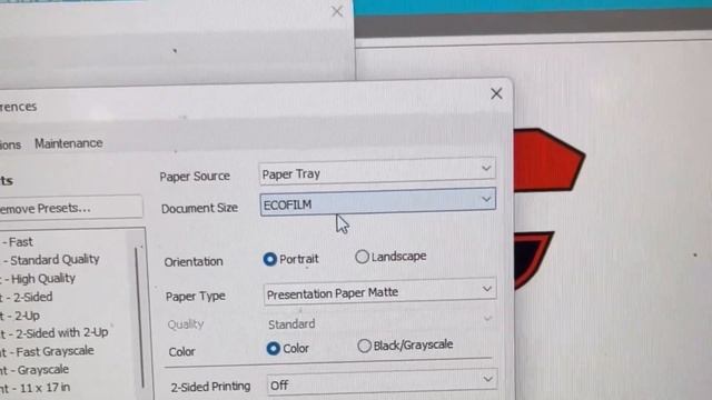 Eco Solvent Printer Maintenance and Print Settings смотреть онлайн