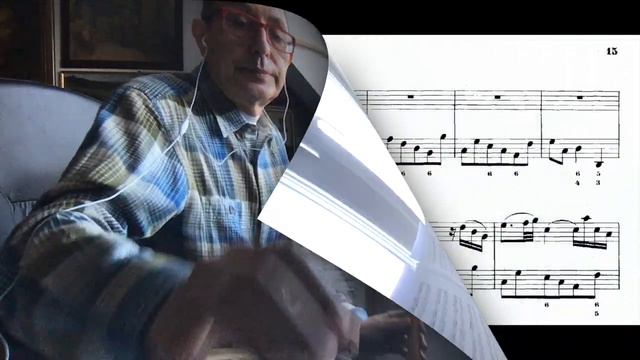 J. S. Bach, Andante from the Sonata in e minor BWV 1034 for alto recorder and basso continuo смотреть онлайн