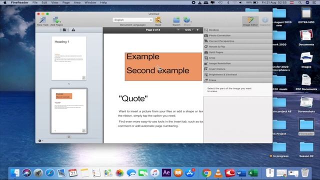 The Best PDF Editor, Converter to WORD , EXCEL and more..Finereader mac OS Catalina & macOS Big Sur смотреть онлайн