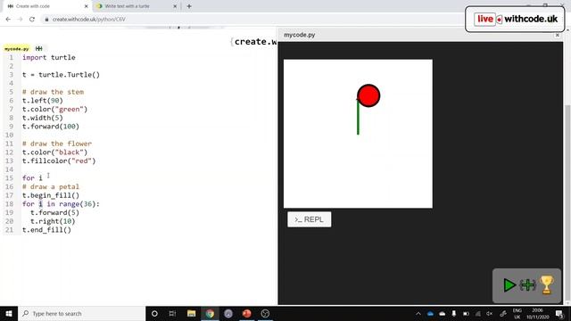 Sequence in Python: Episode 19 of live.withcode.uk смотреть онлайн
