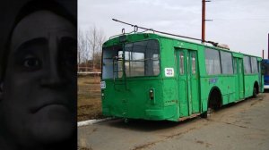 Омский троллейбус до и после