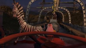 Мадагаскар 2 Пингвины сносят плотину