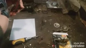 замена Ремкомплекта на ВАЗ2106 бензонасоса.