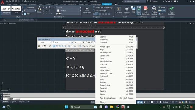 #24 AUTOCAD: MULTILINE TEXT C/W DETAIL EXPLANATION ( ENGLISH VERSION ) смотреть онлайн