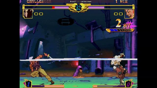 Jojo HFTF - Aros (Shadow Dio) vs cactus-man (Jotaro, Hol, BP) смотреть онлайн