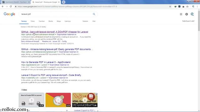 Tutorial CRUD Laravel Bootstrap - package export PDF & Excel (part 23) смотреть онлайн