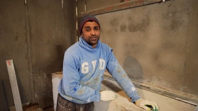 Как штукатурить стены своими руками. Цементная штукатурка печи. смотреть онлайн