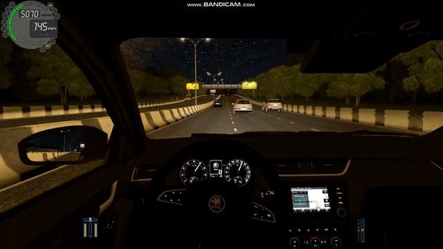 шашки Skoda Octavia City Car Driving
