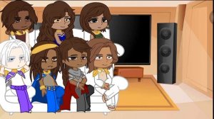 Реакция персонажей "Песнь о красном Ниле" на тик ток| Часть 1| (??)|