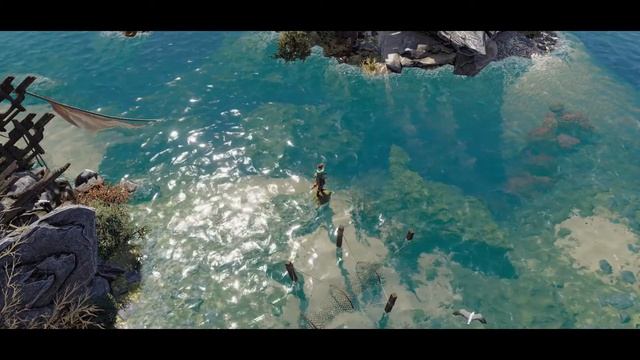 Divinity: Original Sin 2 - Fort Joy - Beach Ambient Music смотреть онлайн