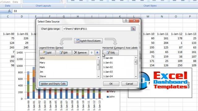 How-to Show Excel Chart Data and Keep Chart Size when Hiding Spreadsheet Columns and Rows смотреть онлайн
