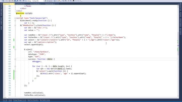 Dynamically Create Select List Also Bind with Database Table in ASP.NET CORE смотреть онлайн