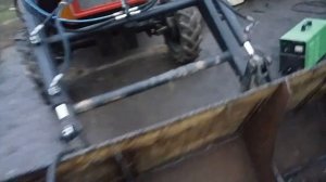 Ковш для древесных отходов на МТЗ. 320