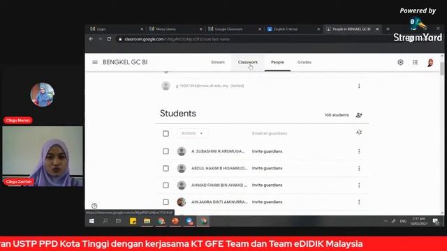 Bengkel Googke Classroom Untuk Guru Bahasa Inggeris Siri 1 смотреть онлайн