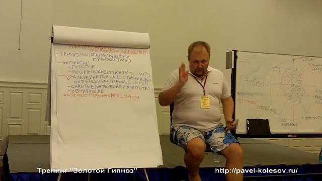 Павел Колесов Золотой Гипноз: Управление людьми видео смотреть онлайн