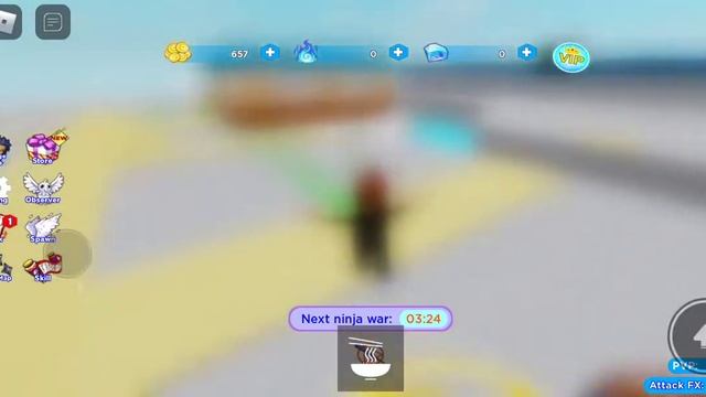 Играем в режим Anime Ninja War Tycoon | В Роблокс 1 серия смотреть онлайн