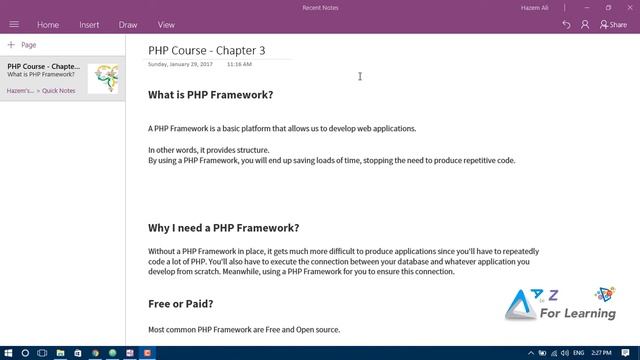 24- Chapter 3 What are the PHP Frameworks? смотреть онлайн
