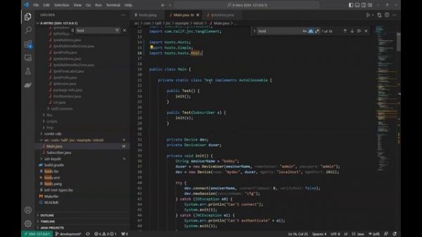 JNC: NETCONF for Management Applications