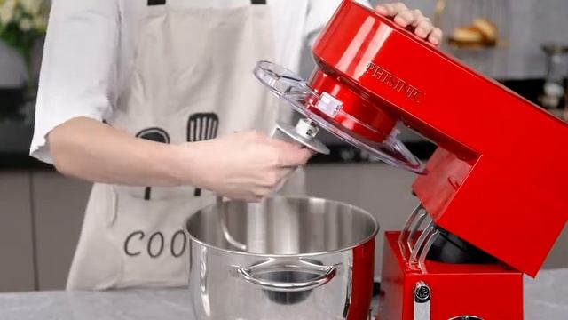 PHISINIC Stand Mixers for Baking | Food Mixer | Kitchen Electric Mixer смотреть онлайн