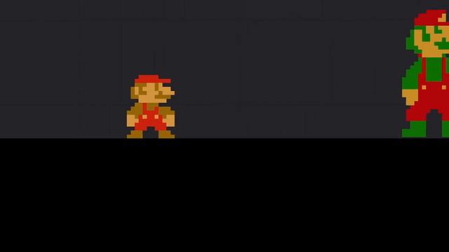 Super Mario Breaks Into People Playground смотреть онлайн