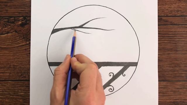 Kolay Karakalem Manzara Çizimleri - Karakalem Çizimleri Nasıl Yapılır - Çizim Mektebi Karakalem 202 смотреть онлайн