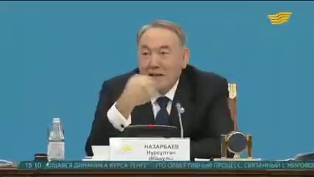 Нурсултан Назарбаев представил Геннадия Головкина и пожелал ему удачи!