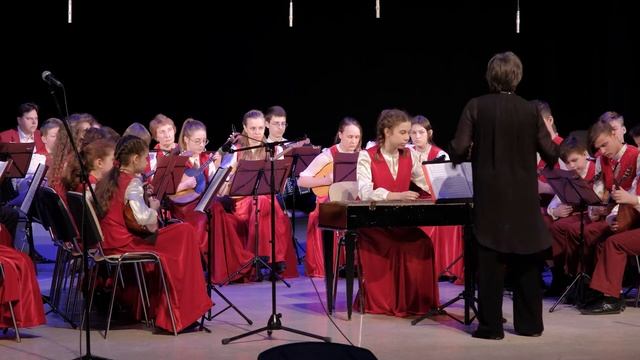 Оркестр народных инструментов ДШИ №2 им.С.С.Прокофьева Дирижер ЗРК РФ Самойлова Галина Борисовна смотреть онлайн