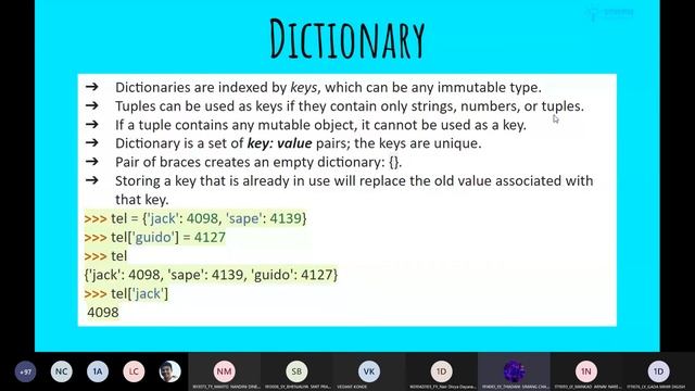 #12 | Python Programming - Sets & Dictionary In Python смотреть онлайн