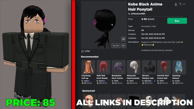How To Make AKI, MAKIMA, POWER, and KOBENI In ROBLOX (Chainsaw Man) смотреть онлайн