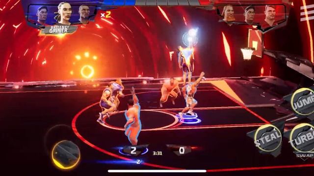 ALIEN BASTKET BALL??Ultimate Rivals: The Court IOS Arcade First GamePlay смотреть онлайн