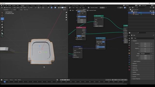Geometry node簡簡單單的教學【狐狸不專業的Blender高速教學09】 смотреть онлайн