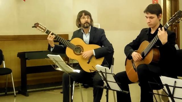 Александр Лаврентьев и ансамбль GuitarraMagia на фестивале "Звуки Рождества" - Щедрик смотреть онлайн