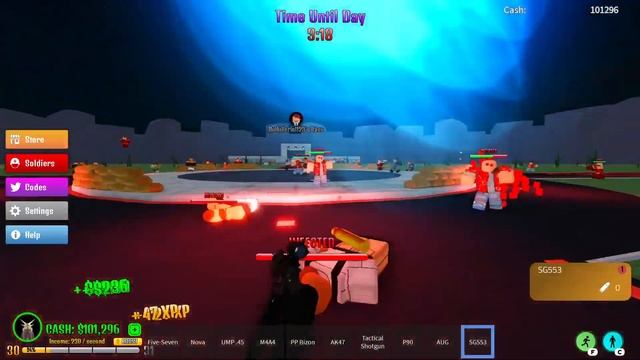 Roblox The Resistance Tycoon Zombies Killing смотреть онлайн