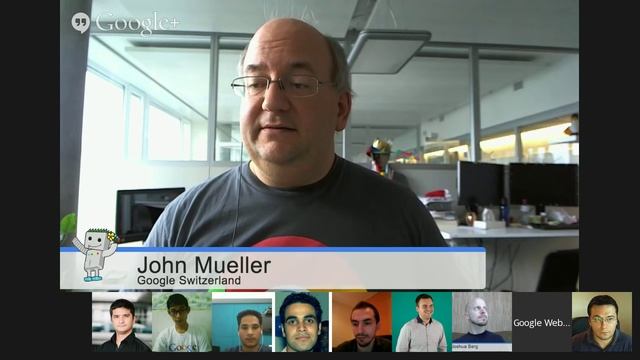 English Google Webmaster Central office-hours hangout смотреть онлайн