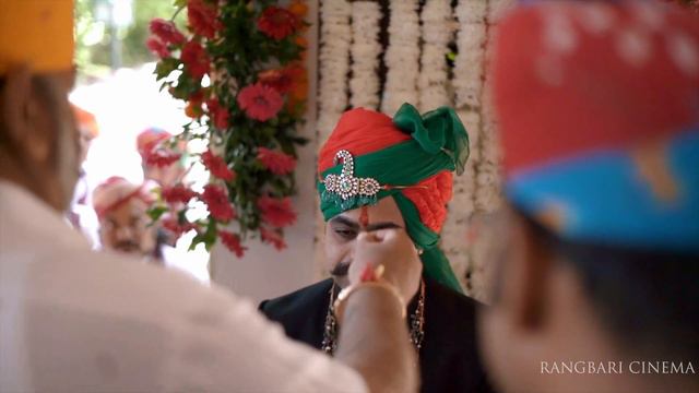 Rimjhim & Manvendra || Royal Rajput Teeka Dastoor || Ranakpur || Rangbari Cinema || смотреть онлайн