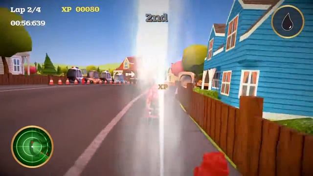 Coffin Dodgers PS4 - Intro, Tutorial & First 2 races смотреть онлайн